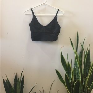 Black lululemon yoga bra